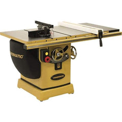 Powermatic - 10" Blade Diam, 5/8" Arbor Diam, 1 Phase Table Saw - 3 hp, 230 Volt, 11-1/4" Cutting Depth - Eagle Tool & Supply