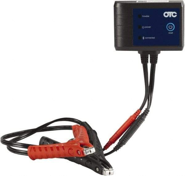 OTC - 6/12/24 Volt Digital Battery & System Tester - 100 to 2,000 CCA Range, 20" Cable - Eagle Tool & Supply