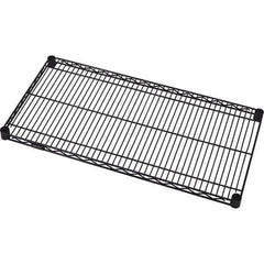 Quantum Storage - 1 Shelf Wire Shelving Unit - 24" Wide x 72" Deep x 1" High, - Eagle Tool & Supply