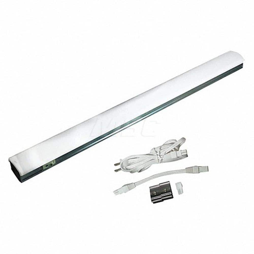 Undercabinet Light Fixtures; Lamp Type: Integrated LED; LED; Number of Lamps: 1; Overall Length (Feet): 19 in; 19.00; Overall Width: 2; Lumens: 286; Wattage: 2.900; 2.9; Overall Height: 1.00; Voltage: 120 VAC; 120.00; Dimmable: No; Overall Width (Inch): 2