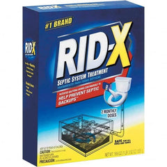 Rid-X - 6 19.6-oz Boxes Powdered Drain Cleaner - Eagle Tool & Supply