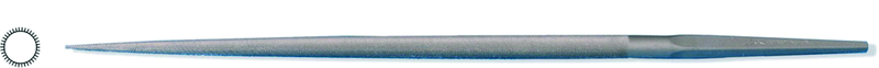 8" Round File, Cut 1 - Eagle Tool & Supply