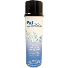 ValCool - 20 oz Can Cleaner/Degreaser - Aerosol, Solvent-Based, Unscented - Eagle Tool & Supply