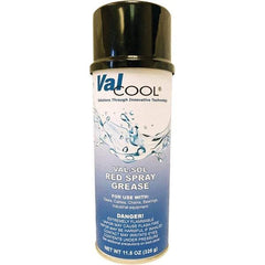 ValCool - 16 oz Can Spray Lubricant - Red - Eagle Tool & Supply