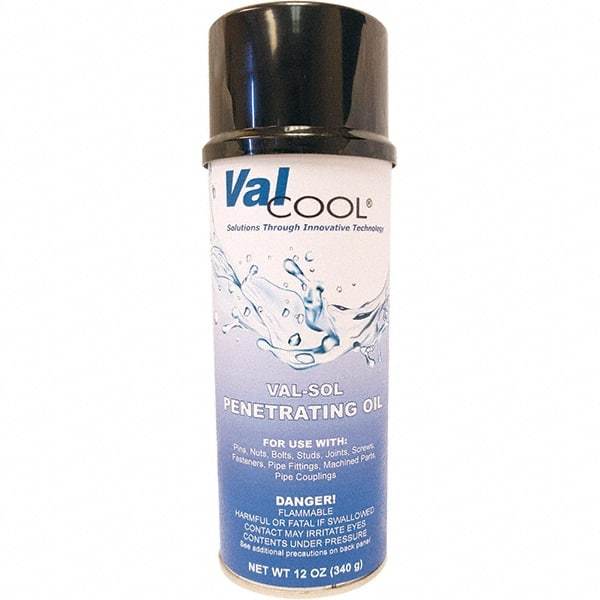 ValCool - 16 oz Can Penetrant/Lubricant - Clear - Eagle Tool & Supply