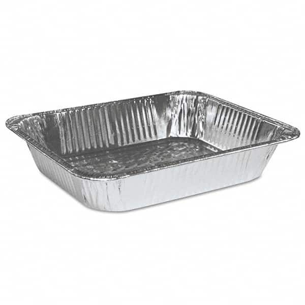 Boardwalk - Half Size Aluminum Steam Table Pan, Deep, 100/Carton - Eagle Tool & Supply