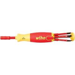 Wiha - Multi-Bit Screwdriver - Phillips, Torx & Square Tip - Eagle Tool & Supply
