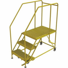 TRI-ARC - Rolling & Wall Mounted Ladders & Platforms Type: Rolling Work Platform Style: Steel Work Platform - Eagle Tool & Supply