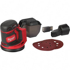 Milwaukee Tool - Electric Orbital Sanders Sander Type: Cordless Random Orbital Random Orbit: Yes - Eagle Tool & Supply