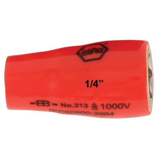 INSULATED SOCKET 1/4 DRIVE 14.0MM - Eagle Tool & Supply