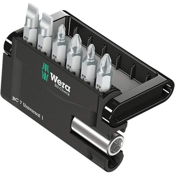 Wera - Screwdriver Bit Sets Type: Bit Set Drive Size: 1/4 (Inch) - Eagle Tool & Supply