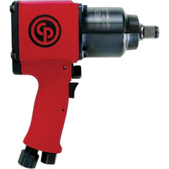 Chicago Pneumatic - 3/4" Drive, 4,000 RPM, 1,100 Ft/Lb Torque Impact Wrench - Pistol Grip Handle, 52.9 CFM, 90 psi, 3/8" NPT Inlet - Eagle Tool & Supply