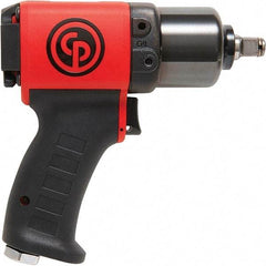 Chicago Pneumatic - 1/2" Drive, 11,500 RPM, 350 Ft/Lb Torque Impact Wrench - Pistol Grip Handle, 24.2 CFM, 90 psi, 1/4" NPT Inlet - Eagle Tool & Supply