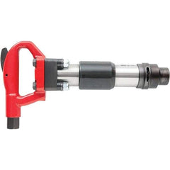 Chicago Pneumatic - 1,700 BPM, 4" Stoke Length, Pneumatic Chipping Hammer - 33 CFM, 7/8 NPT - Eagle Tool & Supply