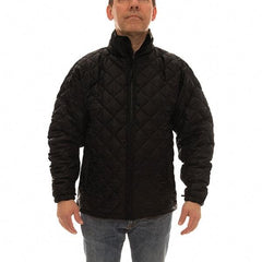 Tingley - Size XL Jacket - Black, Polyester, Zipper Closure, 48 to 50" Chest - Eagle Tool & Supply