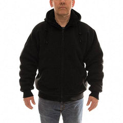 Tingley - Size M Jacket - Black, Polyester & Cotton, Zipper Closure, 40 to 42" Chest - Eagle Tool & Supply