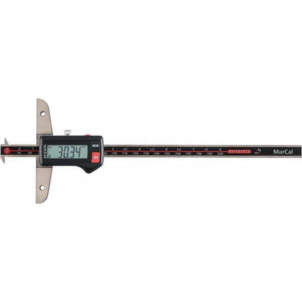 Mahr - Electronic Depth Gages Minimum Measurement (mm): 0.01 Minimum Measurement (Decimal Inch): 0.0000 - Eagle Tool & Supply