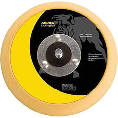 Mirka - 5" Diam Adhesive/PSA Disc Backing Pad - Medium Density, 12,000 RPM - Eagle Tool & Supply