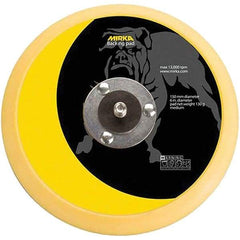 Mirka - 6" Diam Adhesive/PSA Disc Backing Pad - Medium Density, 12,000 RPM - Eagle Tool & Supply