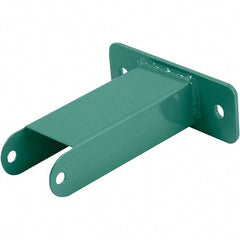 Steel King - 4" Wide, 1 High, Open Shelving Accessory/Component - Steel, Galvanized Finish, 8" Long, Use with Pallet Racks - Eagle Tool & Supply