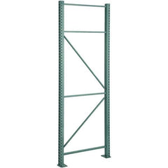 Steel King - 41,430 Lb Capacity Heavy-Duty Framing Upright - 3" Wide x 192" High x 48" Deep, Green - Eagle Tool & Supply