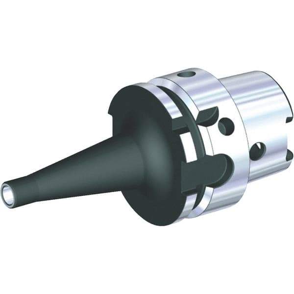 Kennametal - HSK63A Taper Shank 17mm Hole End Mill Holder/Adapter - 29mm Nose Diam, 109mm Projection, Through Coolant - Exact Industrial Supply