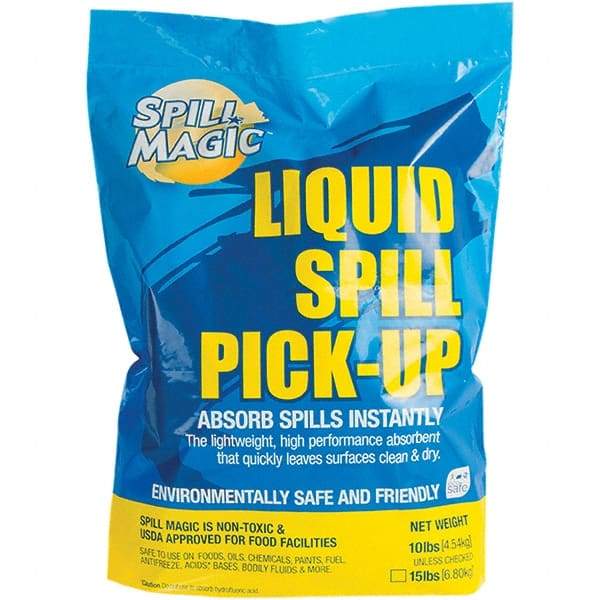 Spill Magic - 10 Lb Bag Perlite Granular Absorbent - Spill Containment - Eagle Tool & Supply