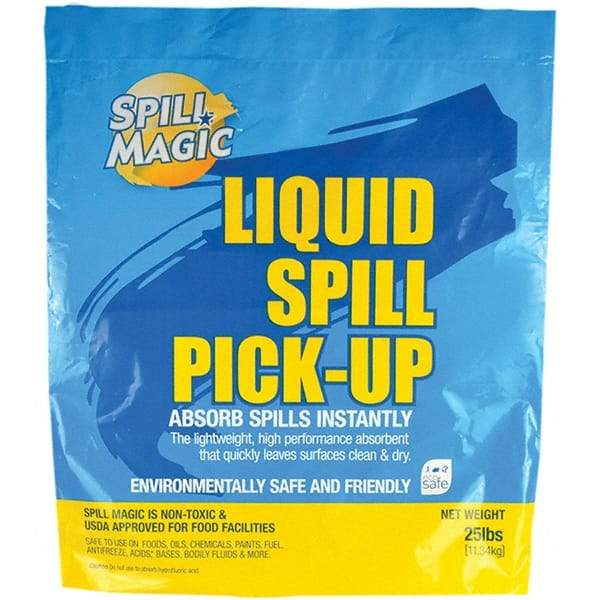 Spill Magic - 25 Lb Bag Perlite Granular Absorbent - Spill Containment - Eagle Tool & Supply