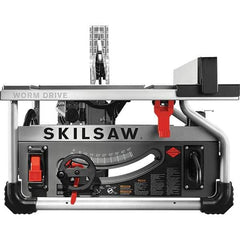 Skilsaw - 10" Blade Diam, Table Saw - 5,300 RPM, 13-13/32" Table Depth x 20" Table Width, 120 Volts, 15 Amps, 5/8" Arbor - Eagle Tool & Supply