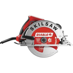 Skilsaw - 15 Amps, 7-1/4" Blade Diam, 5,300 RPM, Electric Circular Saw - 120 Volts, 10' Cord Length, 5/8" Arbor Hole, Left Blade - Eagle Tool & Supply