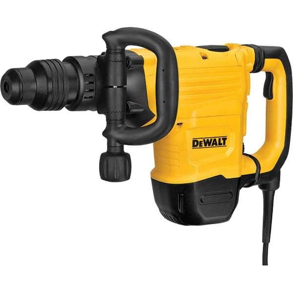 DeWALT - 1,350 to 2,705 BPM, 10.2" Stroke Length, Electric Demolition Hammer - 15 Amps, 1-3/4 NPT - Eagle Tool & Supply