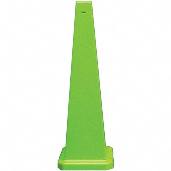 PRO-SAFE - Cone & A Frame Floor Signs Shape: Cone Type: Restroom, Janitorial & Housekeeping - Eagle Tool & Supply