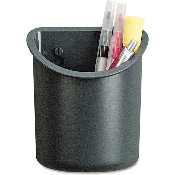 UNIVERSAL - Desktop File Organizers Type: Pencil Cup Color: Charcoal - Eagle Tool & Supply