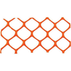 PRO-SAFE - 50' Long x 4' High, Orange Reusable Safety Fence - Eagle Tool & Supply