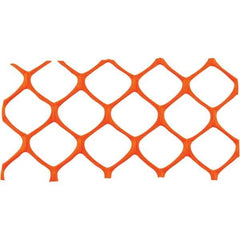 PRO-SAFE - 50' Long x 5' High, Orange Reusable Safety Fence - Eagle Tool & Supply