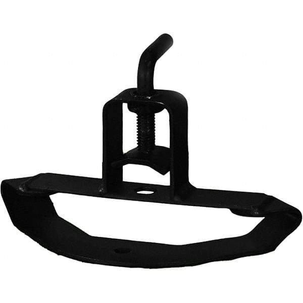 PRO-SAFE - 5/16' High, Traffic Sign Mounting Hardware - Steel, Compatible with 6-1/2" Wide Signs, Black - Eagle Tool & Supply