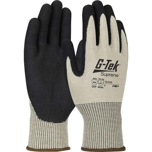 PIP - Size XL, ANSI Cut Lvl A4, Puncture Lvl 4, Abrasion Lvl 4, Nitrile Coated Suprene Cut Resistant Gloves - Eagle Tool & Supply