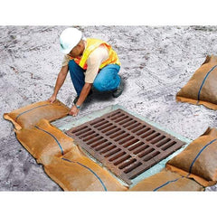 UltraTech - 750' Long" x 19" Wide Gravel Bag - Orange Geotextile, For Stormwater - Eagle Tool & Supply