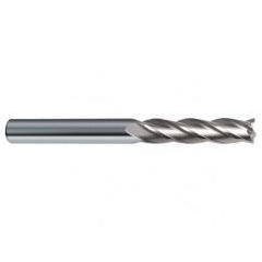 1 Dia. x 6 Overall Length 6-Flute Square End Solid Carbide SE End Mill-Round Shank-Center Cut-Uncoated - Eagle Tool & Supply