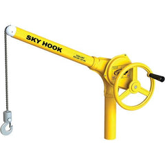 Sky Hook - 500 Lb Steel Lifting Hook Crane - Eagle Tool & Supply