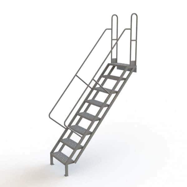 TRI-ARC - Rolling & Wall Mounted Ladders & Platforms Type: Stairway Slope Ladder Style: Stair Unit - Eagle Tool & Supply
