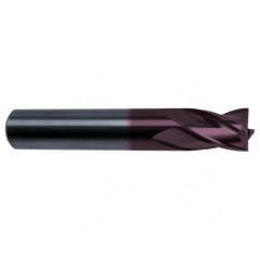 11/64 Dia. x 2 Overall Length 4-Flute Square End Solid Carbide SE End Mill-Round Shank-Center Cut-Firex - Eagle Tool & Supply