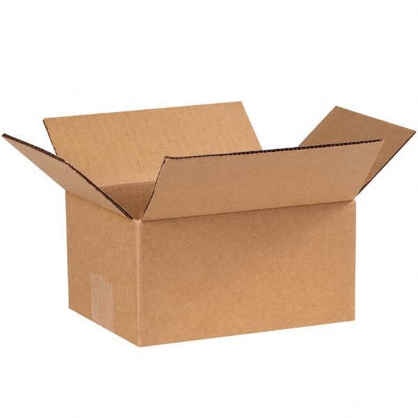 Made in USA - Pack of (25) 6" Wide x 8" Long x 4" High Moving Boxes - Eagle Tool & Supply