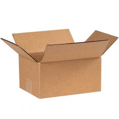 Made in USA - Pack of (25) 6" Wide x 8" Long x 4" High Moving Boxes - Eagle Tool & Supply