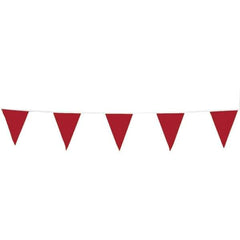 PRO-SAFE - Pennants Color: Red Overall Length (Feet): 105.00 - Eagle Tool & Supply