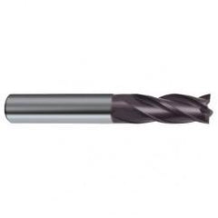 5/16 Dia. x 3 Overall Length 4-Flute Square End Solid Carbide SE End Mill-Round Shank-Center Cut-Firex - Eagle Tool & Supply