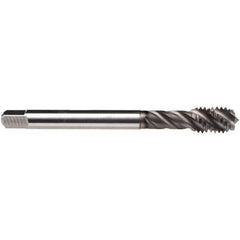 Emuge - 1/2-13 UNC 4 Flute BT Bottoming Spiral Flute Tap - High Speed Steel, GLT-1 Finish, 4.331" OAL, Right Hand Flute, Right Hand Thread, Series CU51C400 - Eagle Tool & Supply