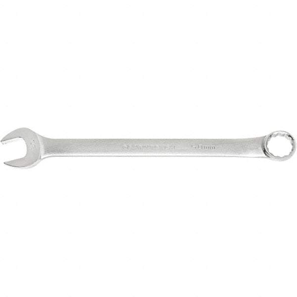 GearWrench - 70mm 12 Point Combination Wrench - 15° Offset Angle, 31.89" OAL, Steel, Satin Finish - Eagle Tool & Supply