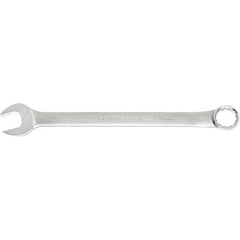 GearWrench - 60mm 12 Point Combination Wrench - 15° Offset Angle, 29.843" OAL, Steel, Satin Finish - Eagle Tool & Supply