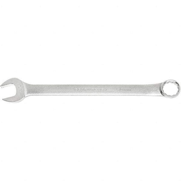 GearWrench - 55mm 12 Point Combination Wrench - 15° Offset Angle, 27.795" OAL, Steel, Satin Finish - Eagle Tool & Supply